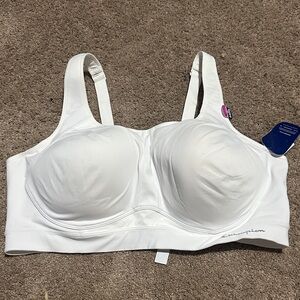 Champion Women's Classic White Sports Bra